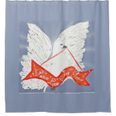 Banner Dove Duschvorhang (Vorderseite)