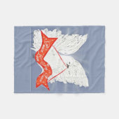 Banner Dove Fleecedecke (Vorderseite (Horizontal))