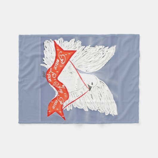 Banner Dove Fleecedecke (Vorderseite (Horizontal))