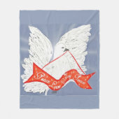 Banner Dove Fleecedecke (Vorderseite)