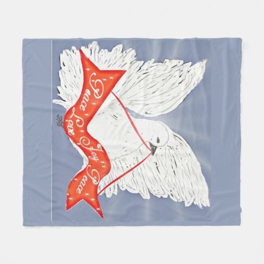 Banner Dove Fleecedecke (Vorderseite (Horizontal))