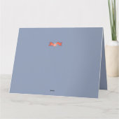 Banner Dove Karte (Rückseite)