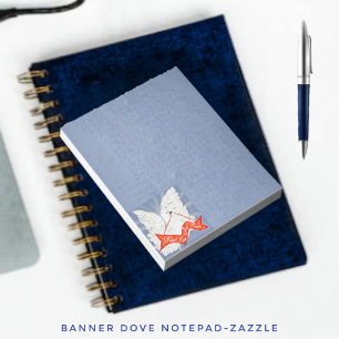Banner Dove Notizblock