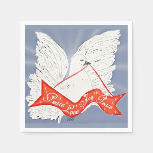 Banner Dove Serviette (Vorderseite)