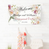 BANNER Elegant Floral Engagement Party Welcome (Insitu)
