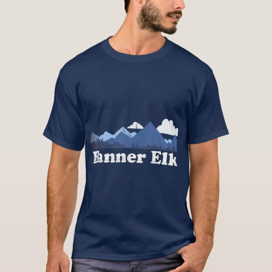 Banner Elk North Carolina Blue Ridge Mountains T-Shirt (Vorderseite)