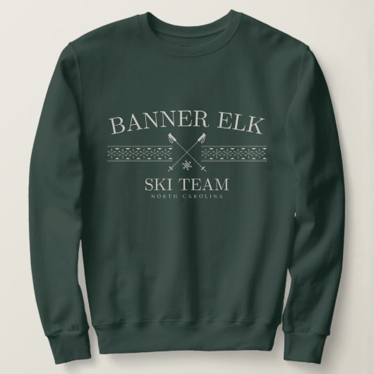 Banner Elk Ski Team, North Carolina Sweatshirt (Design vorne)