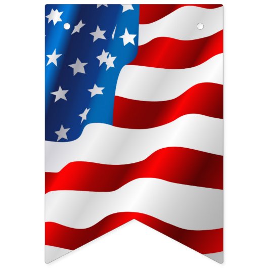 Banner-Flags Wimpelkette (Dritte Fahne)