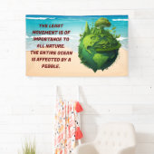 BANNER, FLEX, VINYL, See und Erde Banner (Insitu)