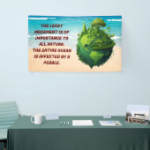 BANNER, FLEX, VINYL, See und Erde Banner (Messeveranstaltung)