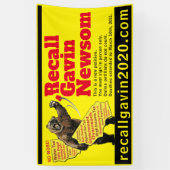 Banner für 3ft x 5ft Recallgavin2020 (Vertikal)