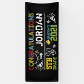 Banner für Abschluss der 5. Klasse (Vertikal)