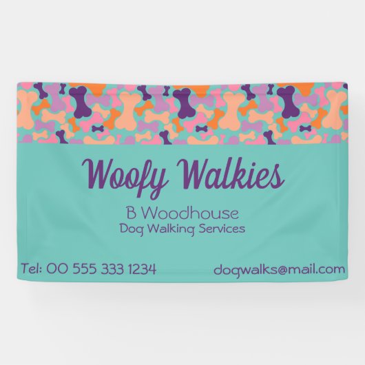 Banner für aquamarine Hundebötter (Horizontal)