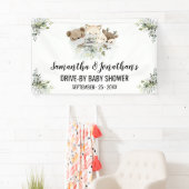 Banner für Baby Shower Forest Animals (Insitu)