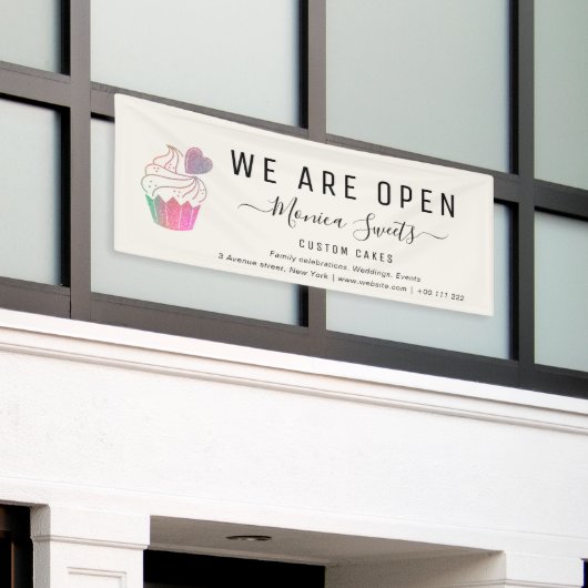 Banner für Bäckereien und Bäckereien (Äußeres Gebäude)