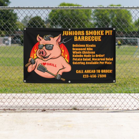 Banner für Barbecue Smoker Mobile Business (Insitu)