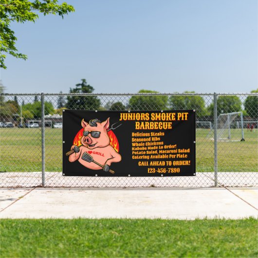 Banner für Barbecue Smoker Mobile Business (Insitu)