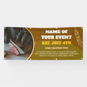Banner für Barbecue-Veranstaltungen (Horizontal)