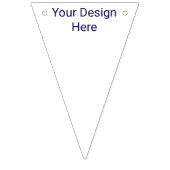 Banner für benutzerdefinierte Dreieck-Party (Zweite Fahne)