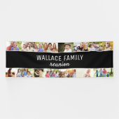 Banner für benutzerdefinierte Foto-Collage Name-Fa (Horizontal)