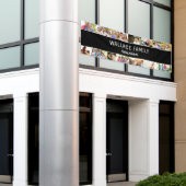 Banner für benutzerdefinierte Foto-Collage Name-Fa (Äußeres Gebäude)