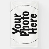 Banner für benutzerdefinierte FOTO-IMAGE-Party (Vertikal)