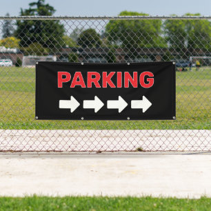 Banner für benutzerdefinierte Parkplätze