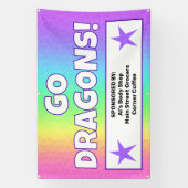 Banner für benutzerdefinierte Regenbogenfarben (Vertikal)