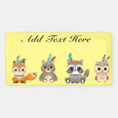 Banner für benutzerdefinierte Stämme von Woodland- (Horizontal)