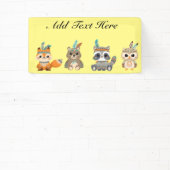 Banner für benutzerdefinierte Stämme von Woodland- (InSitu)