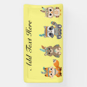 Banner für benutzerdefinierte Stämme von Woodland- (Vertikal)