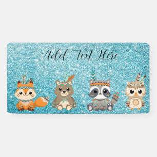 Banner für benutzerdefinierte Stämme von Woodland-