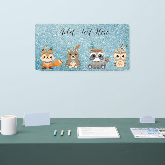 Banner für benutzerdefinierte Stämme von Woodland- (Messe)