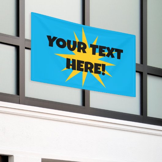 Banner für benutzerdefinierte Sternexplosion (Äußeres Gebäude)