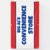 Banner für benutzerdefiniertes Convenience Store (Vertikal)