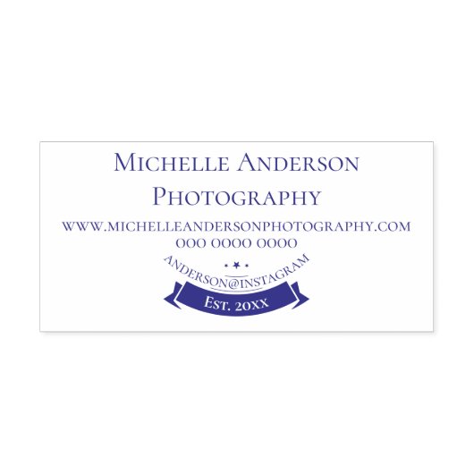 Banner für berufliche DIY-Firmennamen Permastempel (Design)