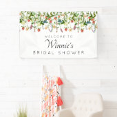 Banner für botanisches Brautparty (Insitu)