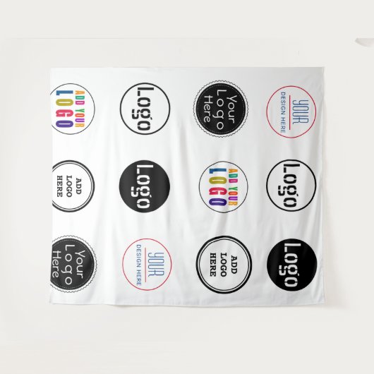 Banner für Business Step & Repeat Wandteppich (Vorderseite (Horizontal))