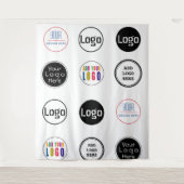 Banner für Business Step & Repeat Wandteppich (Vorderseite)