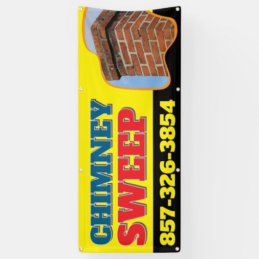 Banner für Chimney Sweep Services (Vertikal)