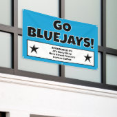 Banner für Custom Blue Team Sponsoren (Äußeres Gebäude)