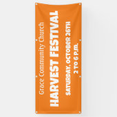 Banner für Custom Church Harvest Festival (Vertikal)