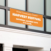 Banner für Custom Church Harvest Festival (Äußeres Gebäude)