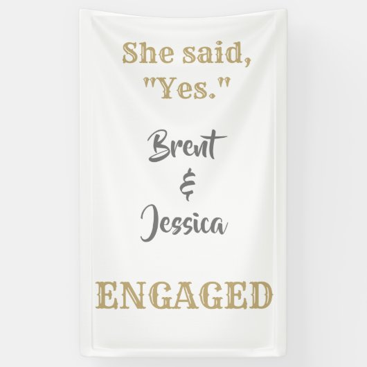 Banner für CUSTOM Verlobung (Vertikal)