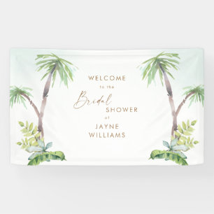 Banner für das Brautparty Tropical Greenerity Sea