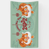 Banner für das chinesische Neujahr 2022 (Vertikal)