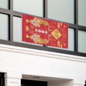 Banner für das chinesische Neujahr 2022 (Äußeres Gebäude)