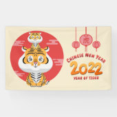 Banner für das chinesische Neujahr 2022 (Horizontal)