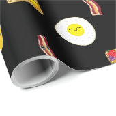Banner für das Frühstück Geschenkpapier (Rolleneckpunkt)