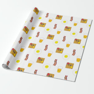 Banner für das Frühstück Geschenkpapier